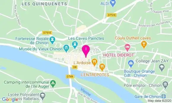 Localisation Isabelle Bigot