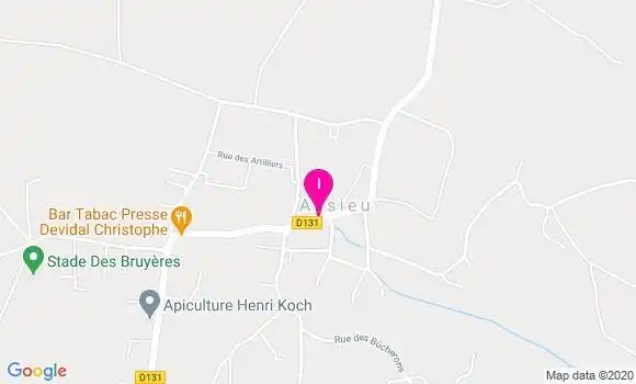 Localisation Catherine Fombonne