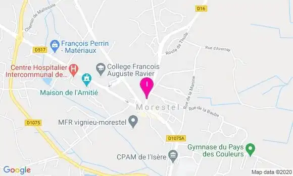 Localisation Myriam Bonnaviat