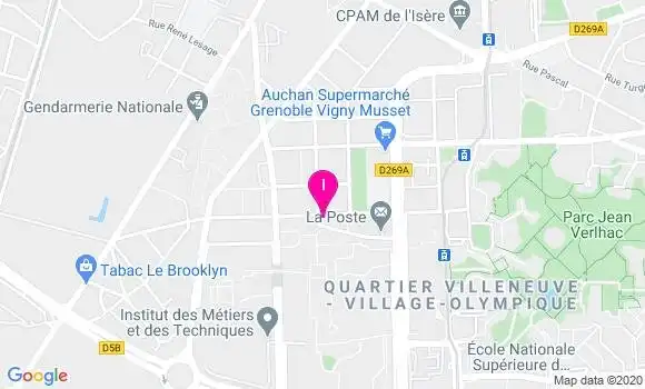 Localisation Samira Bellal