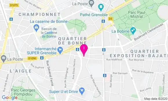 Localisation Laurent Debus