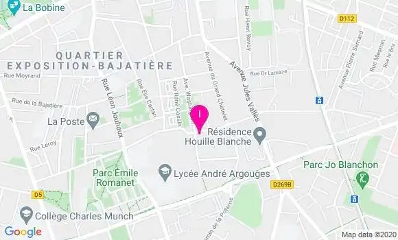 Localisation Geraldine Baills