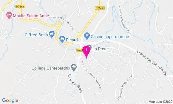 Localisation Odile Jaouen