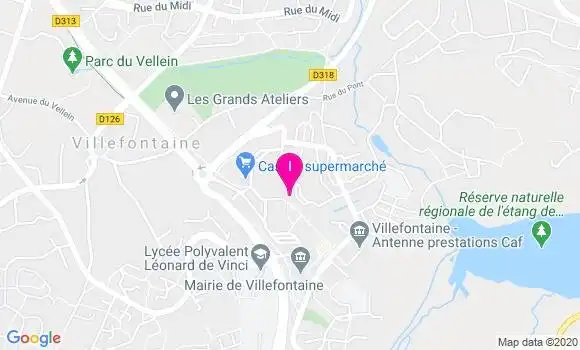 Localisation Michele Rebours