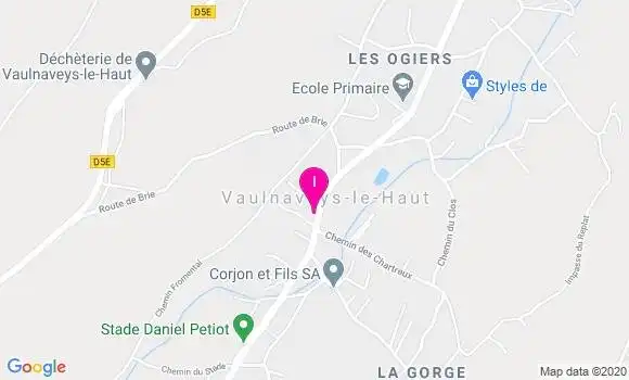 Localisation Isabelle Schipman