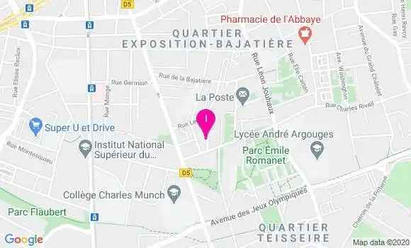 Localisation Muriel Cauzid