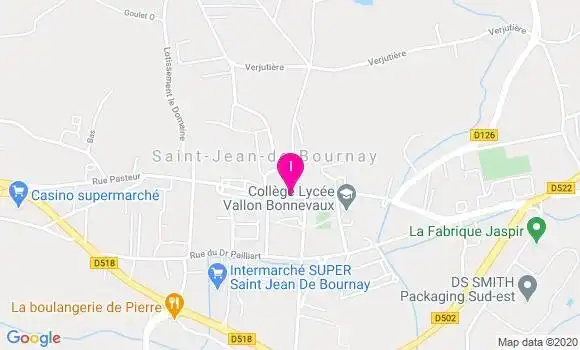 Localisation Stephanie Duchene