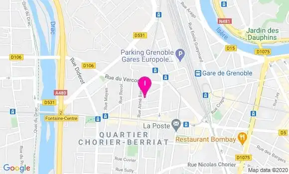 Localisation Beatrice Carret