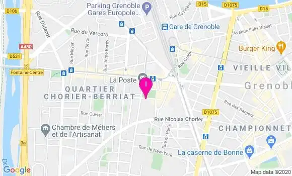 Localisation Claire Giroud Capet