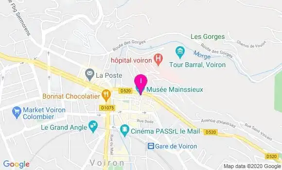 Localisation Justine Gachet