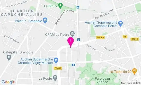Localisation Catherine Lachenal