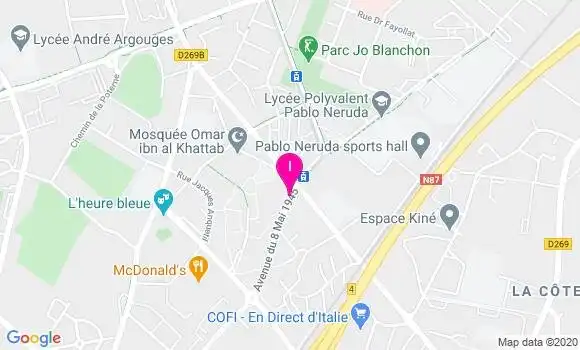 Localisation Nathalie Pascault