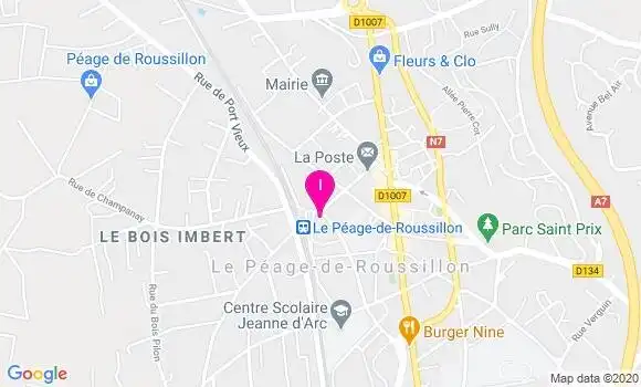 Localisation Betty Astruc