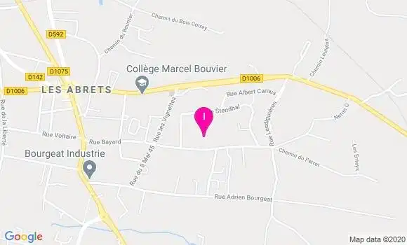 Localisation Guillaume Dalonneau