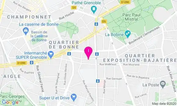 Localisation Antoine Hourde