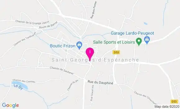Localisation Amandine Guiraudon