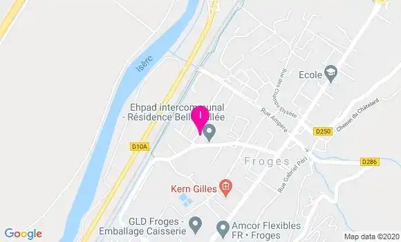 Localisation Elodie Guillaud