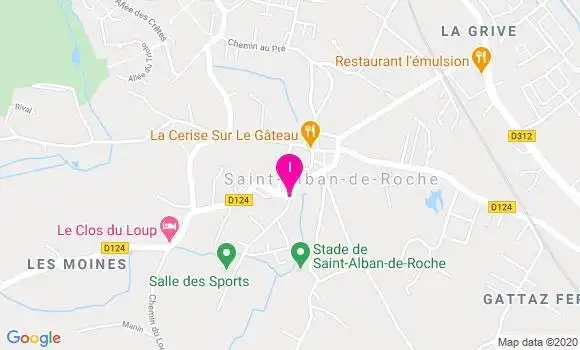 Localisation Emilie Delwaulle