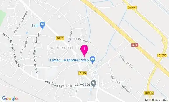 Localisation Marjorie Ferron