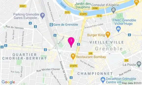 Localisation Priscilla Monguillon