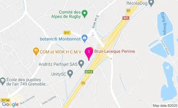 Localisation Isabelle Gayrin