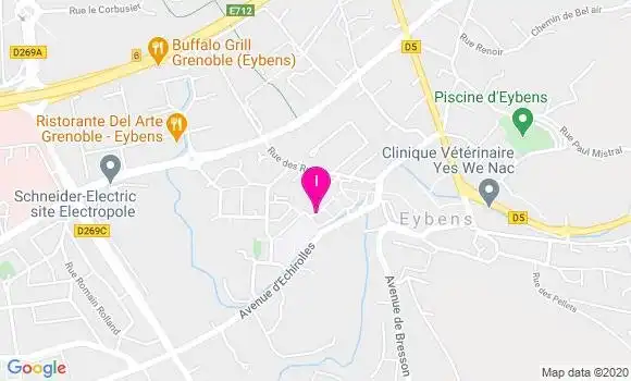 Localisation Catherine Guinet