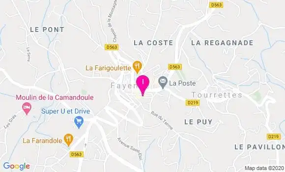 Localisation Emilie Magat Ginet