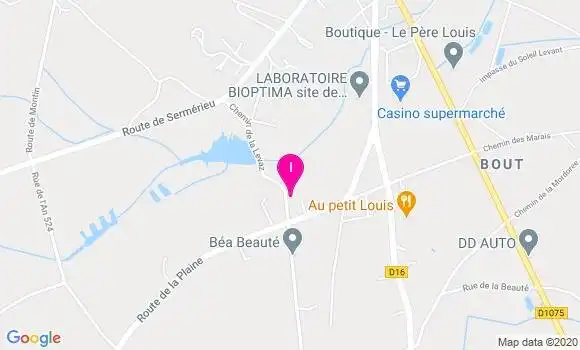 Localisation Michele Gauthier