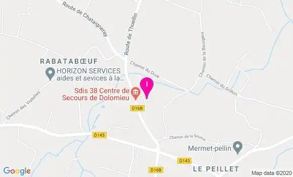 Localisation Corine Perge