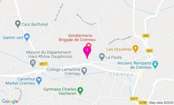 Localisation Nathalie Garsi