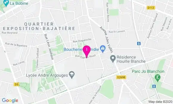 Localisation Noemie Amirante