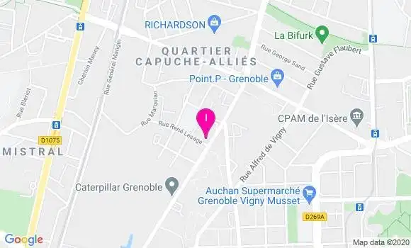 Localisation Caroline Trompeo