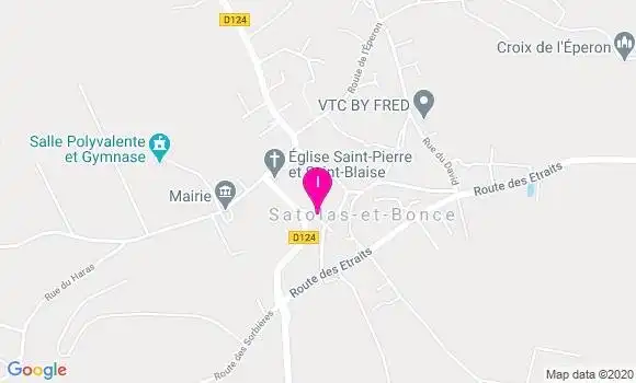 Localisation Nicolas Plaisantin