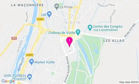Localisation Stephanie Prevost