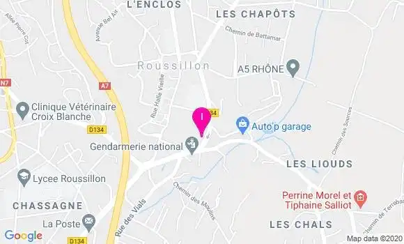 Localisation Rachel Isaia