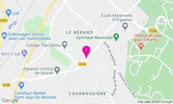 Localisation Delphine Terraz
