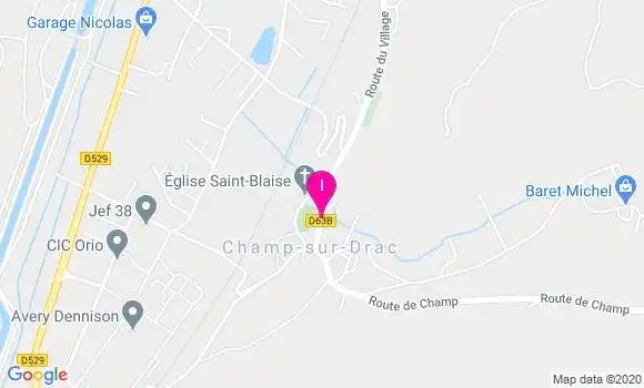 Localisation Virtudes Villa Royet