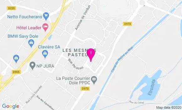 Localisation Sandrine Pagnier