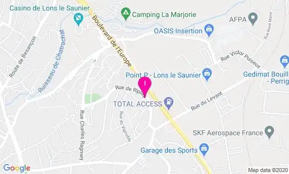 Localisation Elodie Varcin