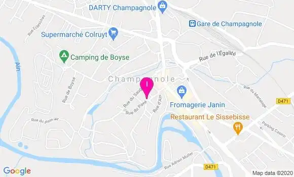 Localisation Severine Sarrette