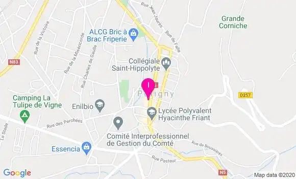 Localisation Francine Romand