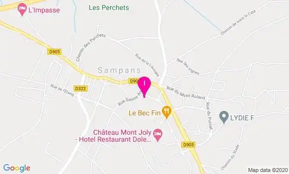Localisation Laurent Thevenot