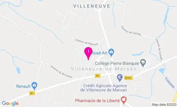 Localisation Severine Poujardieu