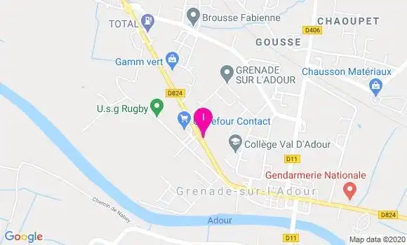 Localisation Pascale Allain