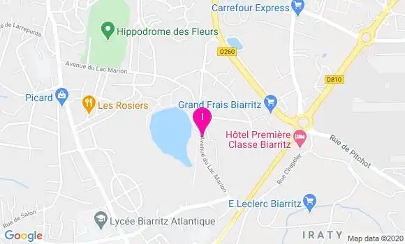 Localisation Therese Burucoa Garcia