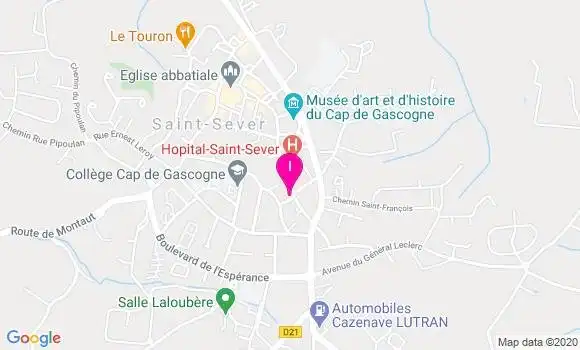 Localisation Philippe Boudat