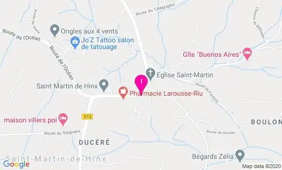 Localisation Caroline Bayle Siot