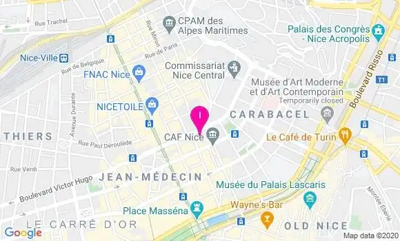 Localisation Sabrina Morisse