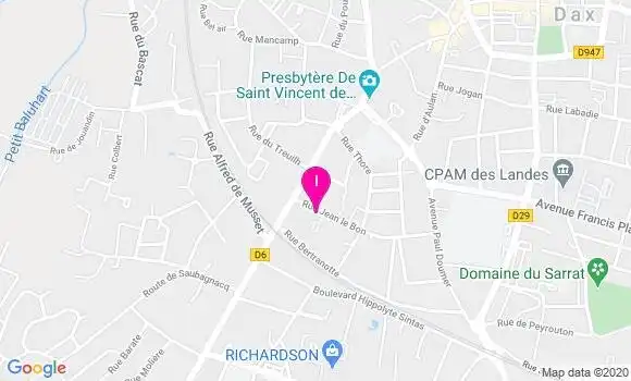 Localisation Cendrine Mayoux