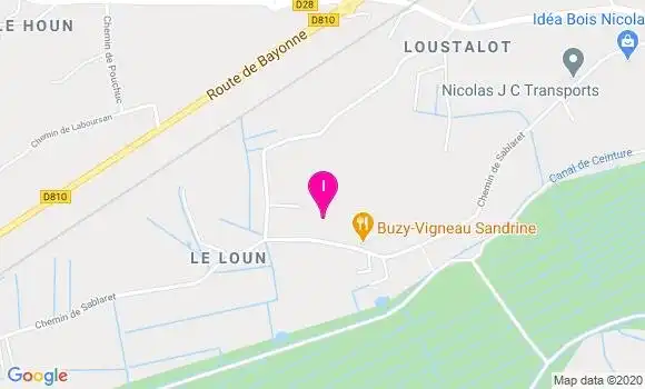 Localisation Muriel Lahillade Nazabal